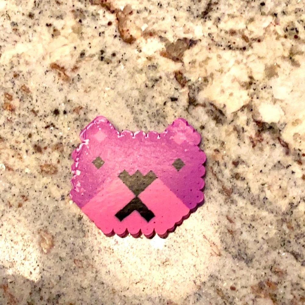 Preppy bear wall art!